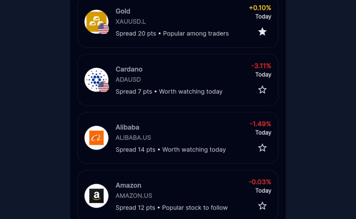TradeHub market feature preview