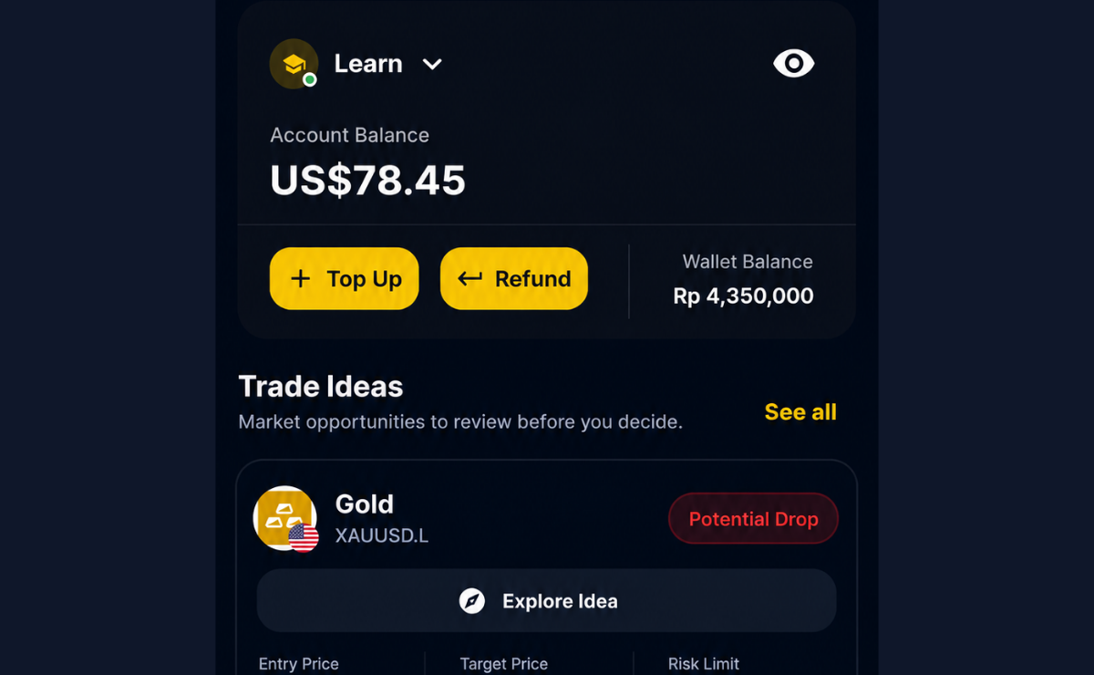 TradeHub beginner friendly feature preview